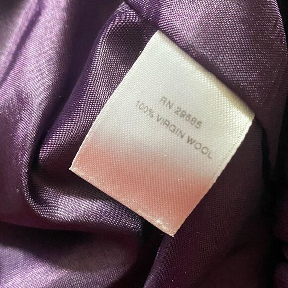 Pendleton Wool Suit Set Size 10/12 Purple - Picture 9 of 9